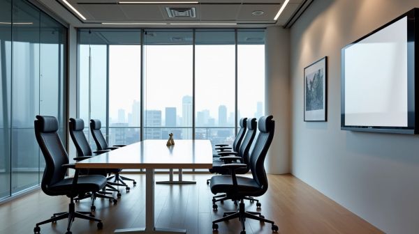 Optimisez vos réunions avec une cabine quatro pour quatre personnes